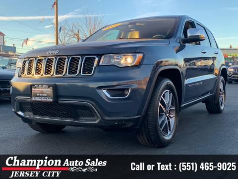 2021 Jeep Grand Cherokee for sale at CHAMPION AUTO SALES OF JERSEY CITY in Jersey City NJ