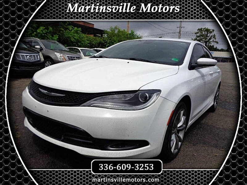 2015 Chrysler 200 S