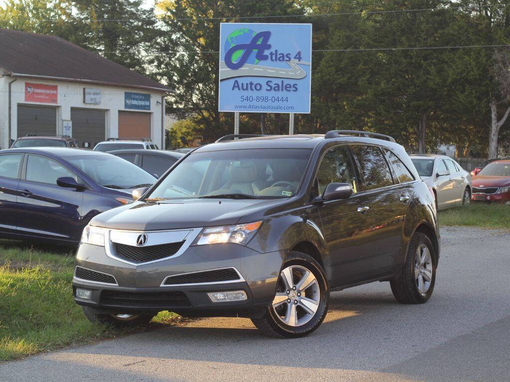 2012 Acura MDX for sale at Atlas 4 Auto Sales in Fredericksburg, VA