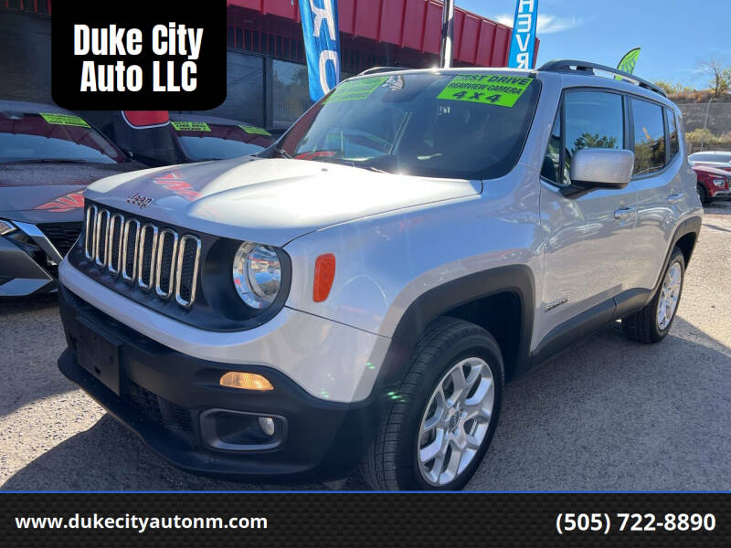 2018 Jeep Renegade for sale at Duke City Auto LLC in Gallup NM