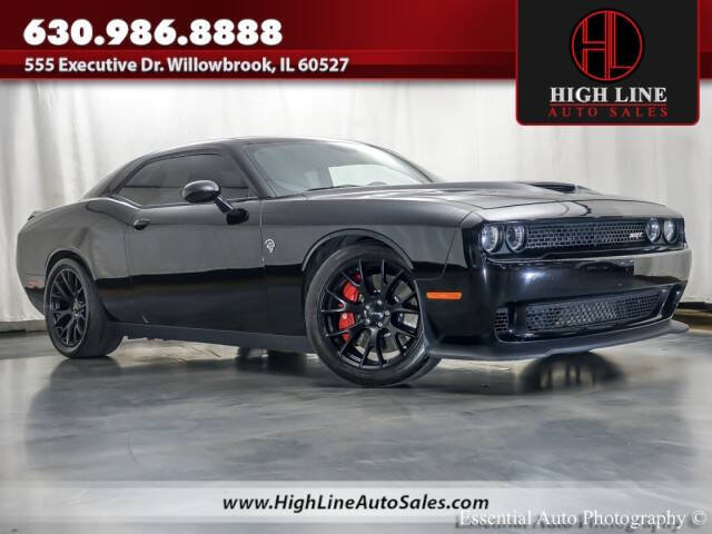 Black 2016 Dodge Challenger SRT Hellcat SRT Hellcat 2dr Coupe 1