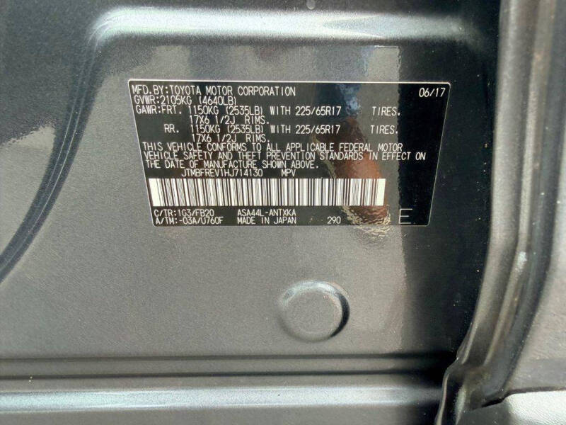 2017 Toyota RAV4 LE