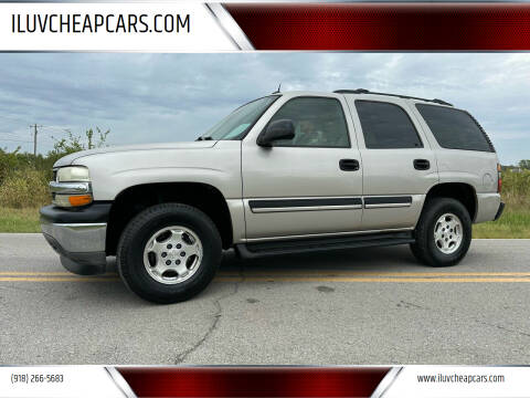 2005 Chevrolet Tahoe for sale at ILUVCHEAPCARS.COM in Tulsa OK