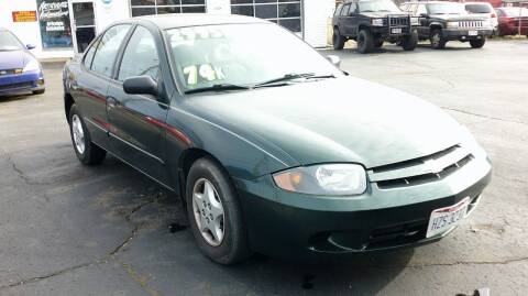 2004 Chevrolet Cavalier for sale at GREG'S EAGLE AUTO SALES in Massillon OH