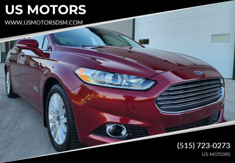 2014 Ford Fusion Energi for sale at US MOTORS in Des Moines IA