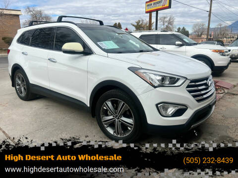 2015 Hyundai Santa Fe for sale at High Desert Auto Wholesale in Albuquerque NM