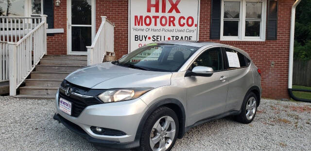 2016 Honda HR-V for sale at Hix Motor Co in Jacksonville, NC