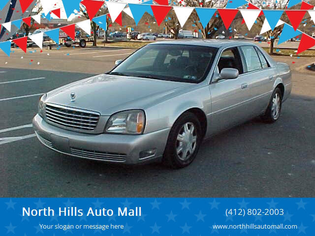 Silver 2005 Cadillac DeVille Base 4dr Sedan 1