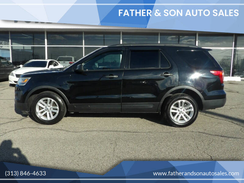 2016 Ford Explorer for sale at Father & Son Auto Sales in Dearborn MI