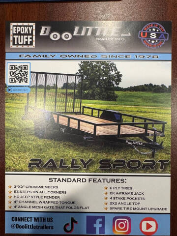 2025 Doolittle Rally sport 77x14