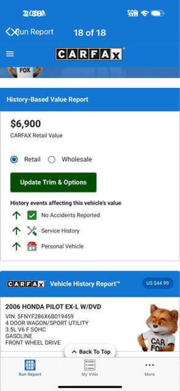 2006 Honda Pilot EX-L w/DVD