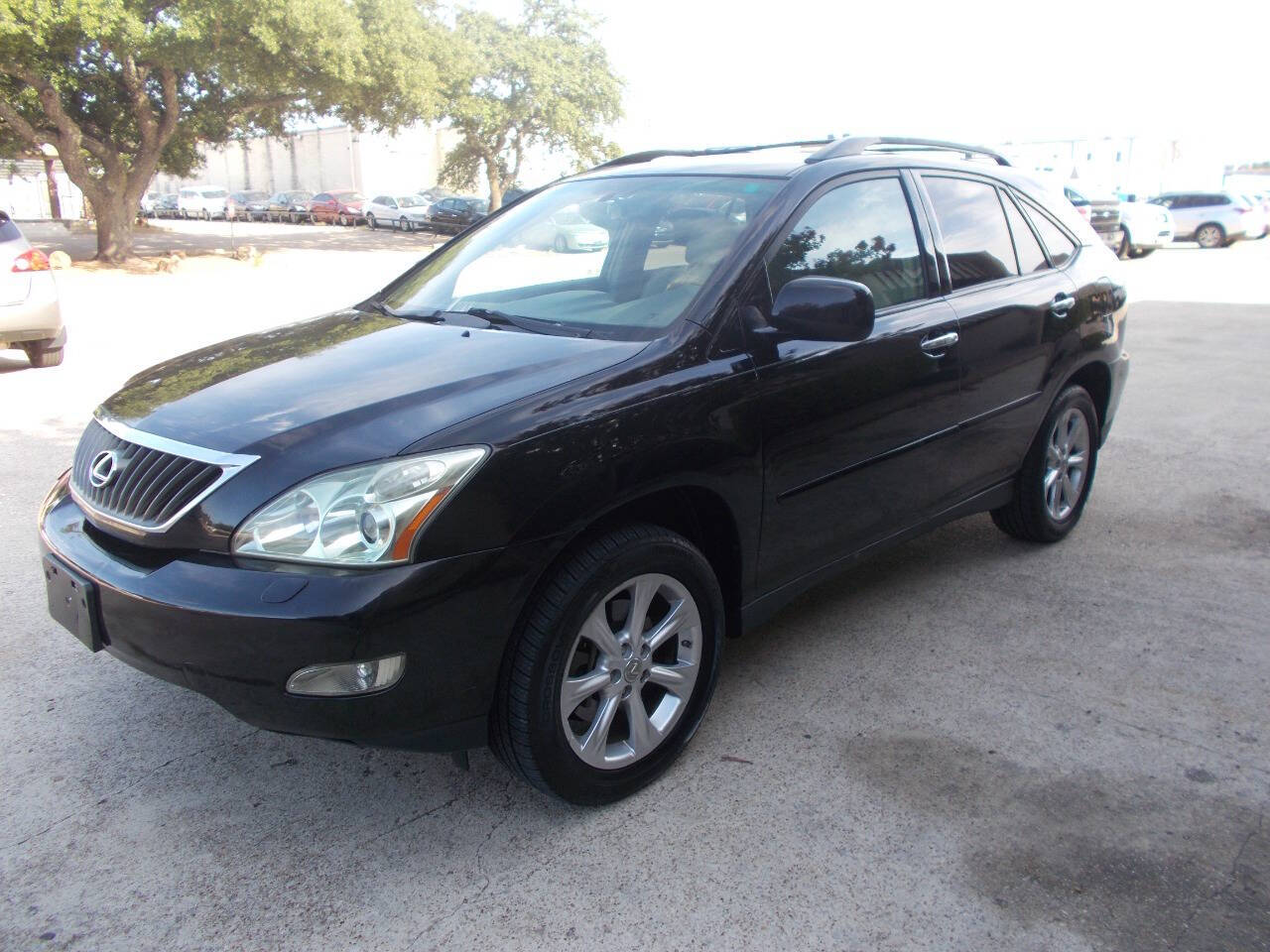 Black 2008 Lexus RX SUV / Crossover Front-Wheel Drive 5-Speed Automatic