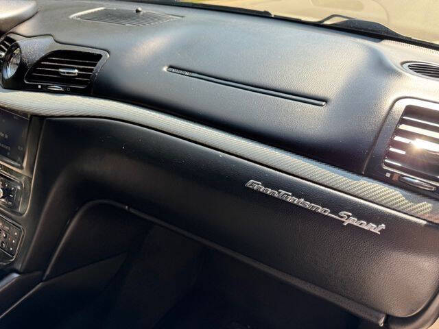 2013 Maserati GranTurismo Sport