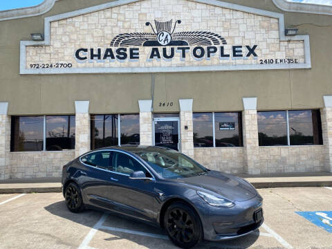 2020 Tesla Model 3 for sale at CHASE AUTOPLEX in Lancaster TX