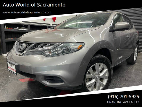 2012 Nissan Murano for sale at Auto World of Sacramento - Elder Creek location in Sacramento CA