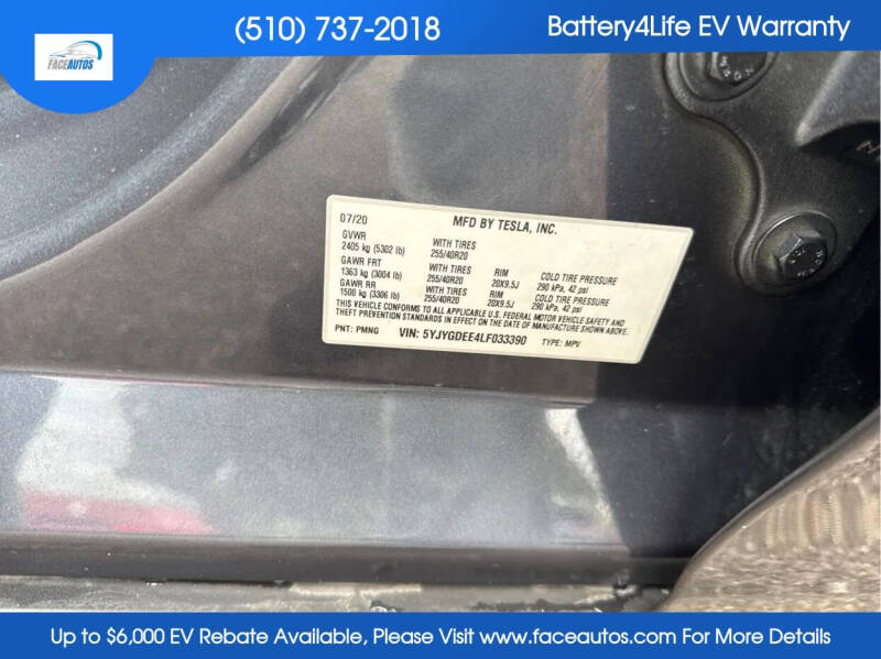 2020 Tesla Model Y Long Range