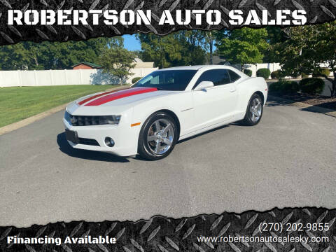 2012 Chevrolet Camaro for sale at ROBERTSON AUTO SALES in Bowling Green KY