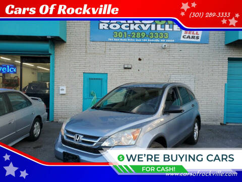 2010 Honda CR-V for sale at Cars Of Rockville in Rockville MD