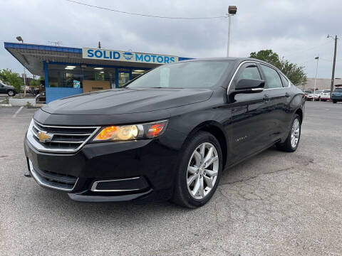 2017 Chevrolet Impala for sale at Solid Motors LLC in Garland TX