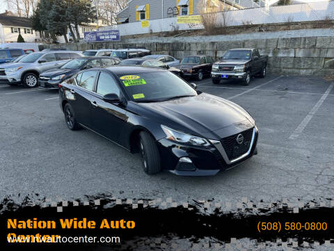 2019 Nissan Altima for sale at Nation Wide Auto Center in Brockton MA
