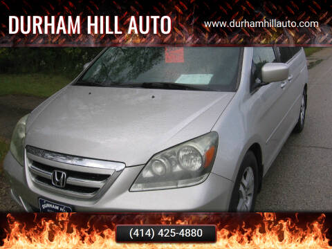 2007 Honda Odyssey for sale at Durham Hill Auto in Muskego WI