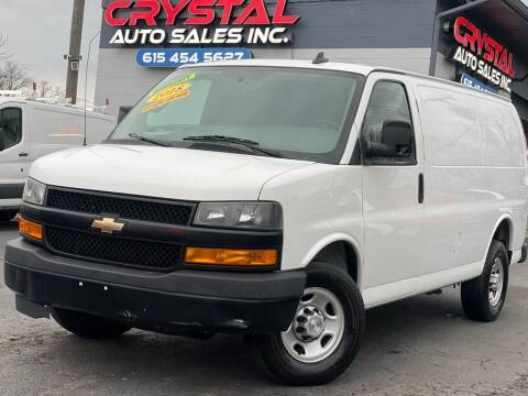 2018 Chevrolet Express for sale at Crystal Auto Sales Inc in Nashville TN