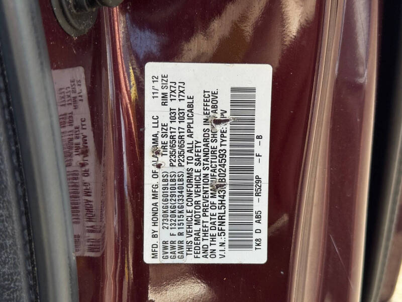 2013 Honda Odyssey EX