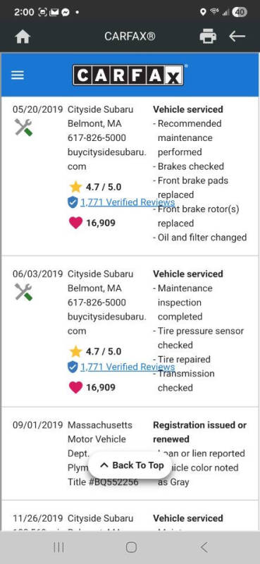 2016 Subaru Outback 2.5i Premium