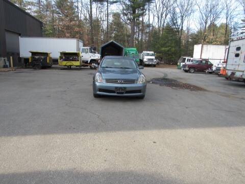 2006 Infiniti G35 for sale at Heritage Truck and Auto Inc. in Londonderry NH