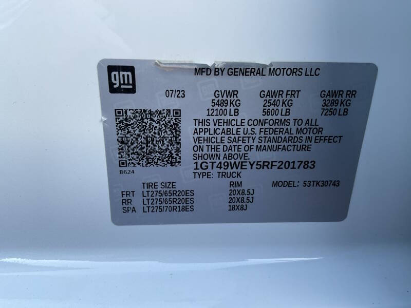 2024 GMC Sierra 3500HD