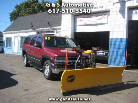 2005 Chevrolet Suburban for sale at G & S Auto Service in Roslindale MA