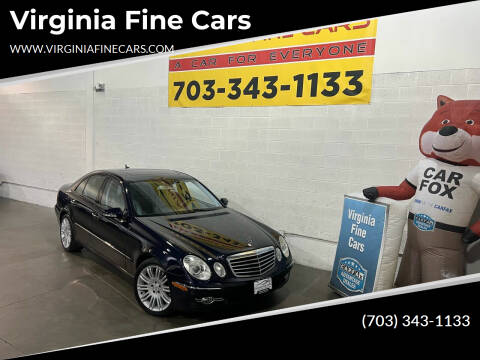 2007 Mercedes-Benz E-Class for sale at Virginia Fine Cars in Chantilly VA