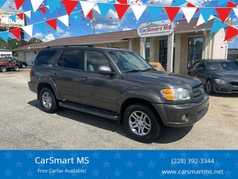 2004 Toyota Sequoia for sale at CarSmart MS in Diberville MS