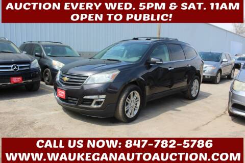 2014 Chevrolet Traverse for sale at Waukegan Auto Auction in Waukegan IL