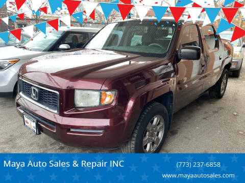 2007 Honda Ridgeline for sale at Maya Auto Sales & Repair INC in Chicago IL