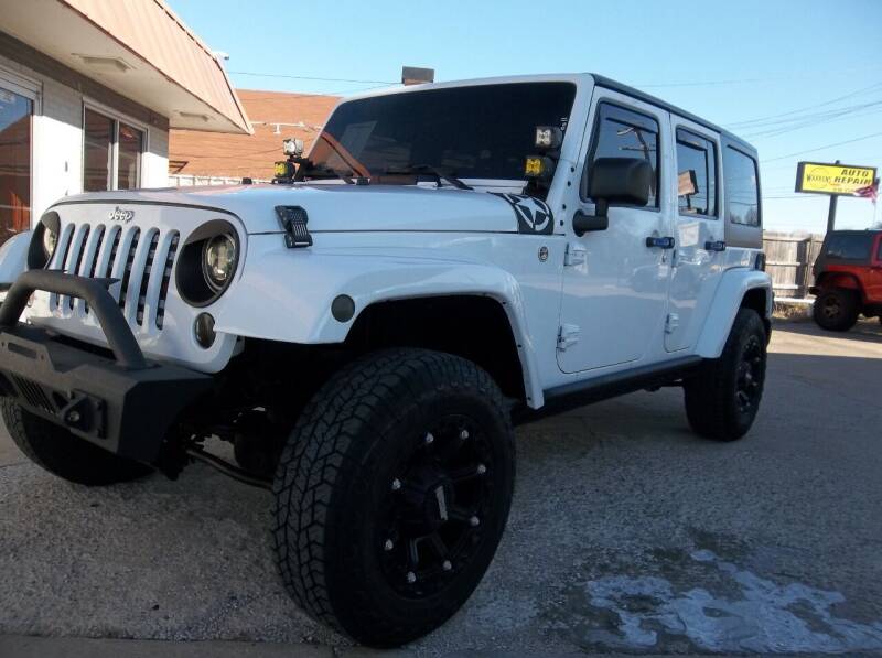 2015 Jeep Wrangler Unlimited for sale at Broken Arrow Motor Co in Broken Arrow OK