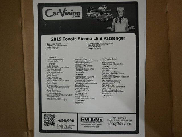 2019 Toyota Sienna