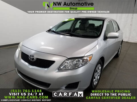 2009 Toyota Corolla for sale at NW Automotive Group in Cincinnati OH