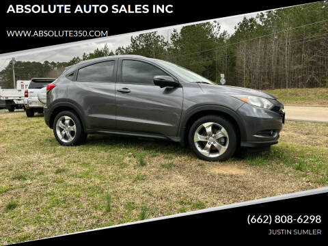 2016 Honda HR-V for sale at ABSOLUTE AUTO SALES INC in Corinth MS