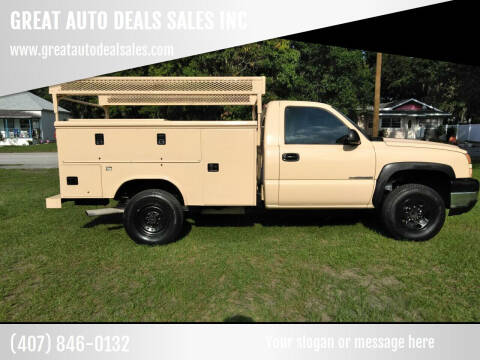2006 Chevrolet Silverado 2500HD for sale at GREAT AUTO DEALS SALES INC in Kissimmee FL