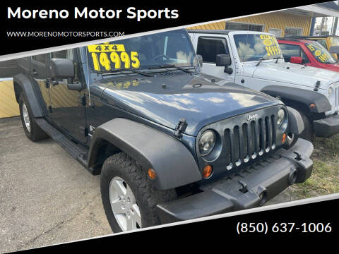 2008 Jeep Wrangler Unlimited for sale at Moreno Motor Sports in Pensacola FL