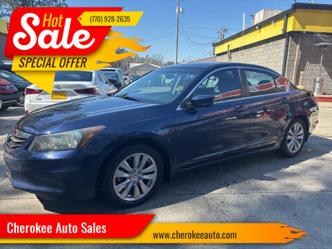 2012 Honda Accord for sale at Cherokee Auto Sales in Acworth GA