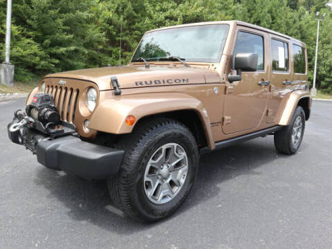 2015 Jeep Wrangler Unlimited for sale at RUSTY WALLACE KIA OF KNOXVILLE in Knoxville TN