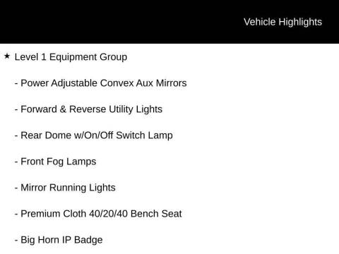 2024 RAM 2500 Big Horn