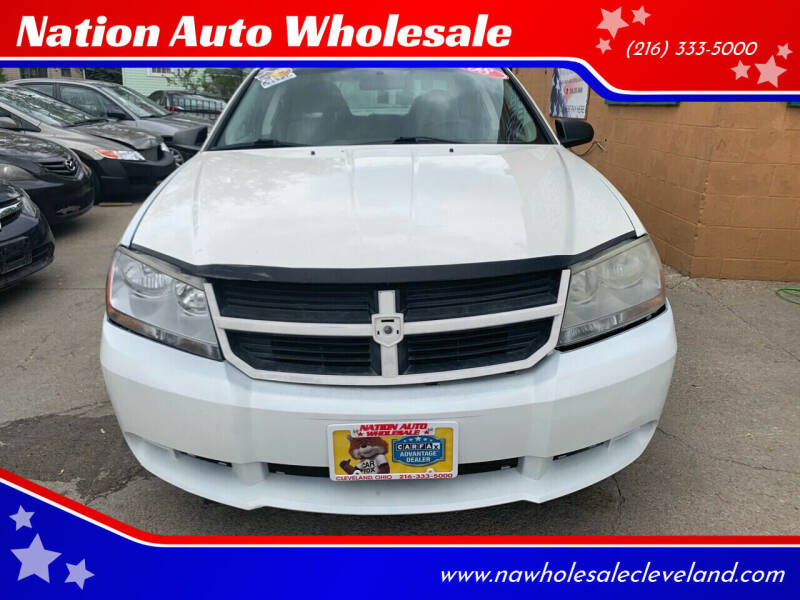 2008 Dodge Avenger for sale at Nation Auto Wholesale in Cleveland OH
