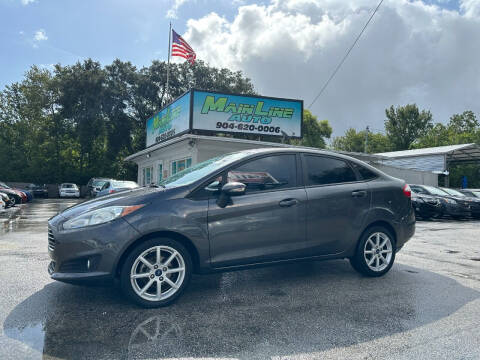 2016 Ford Fiesta for sale at Mainline Auto in Jacksonville FL