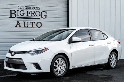 2016 Toyota Corolla for sale at Big Frog Auto in Cleveland TN