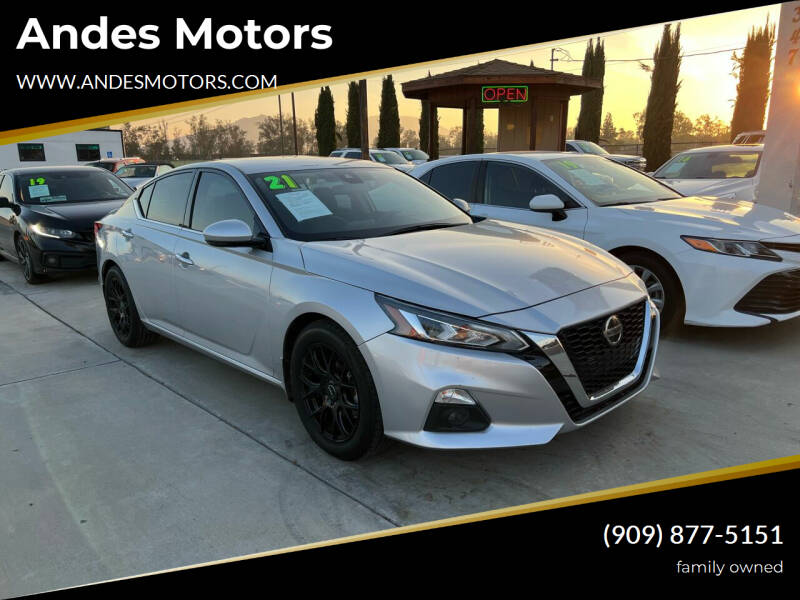 2021 Nissan Altima for sale at Andes Motors in Bloomington CA