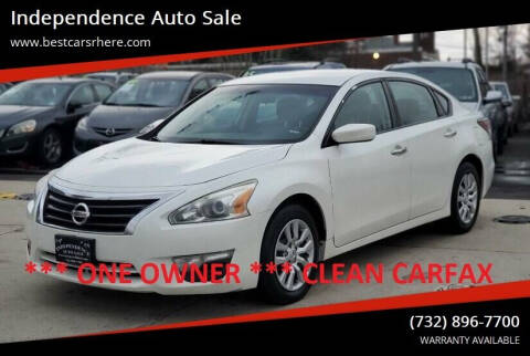 2014 Nissan Altima for sale at Independence Auto Sale in Bordentown NJ