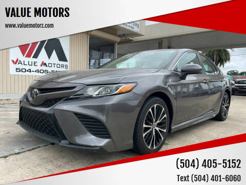 2020 Toyota Camry for sale at VALUE MOTORS in Kenner LA